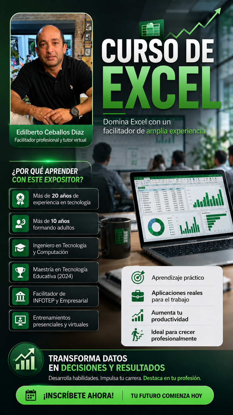 Curso Taller Tecnico en Microsoft Excel